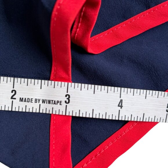 Under Armour Navy Shorts with Red & White Details - Size Medium (?) - Picture 5 of 8